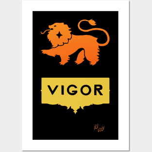 Vigor Cat Posters and Art